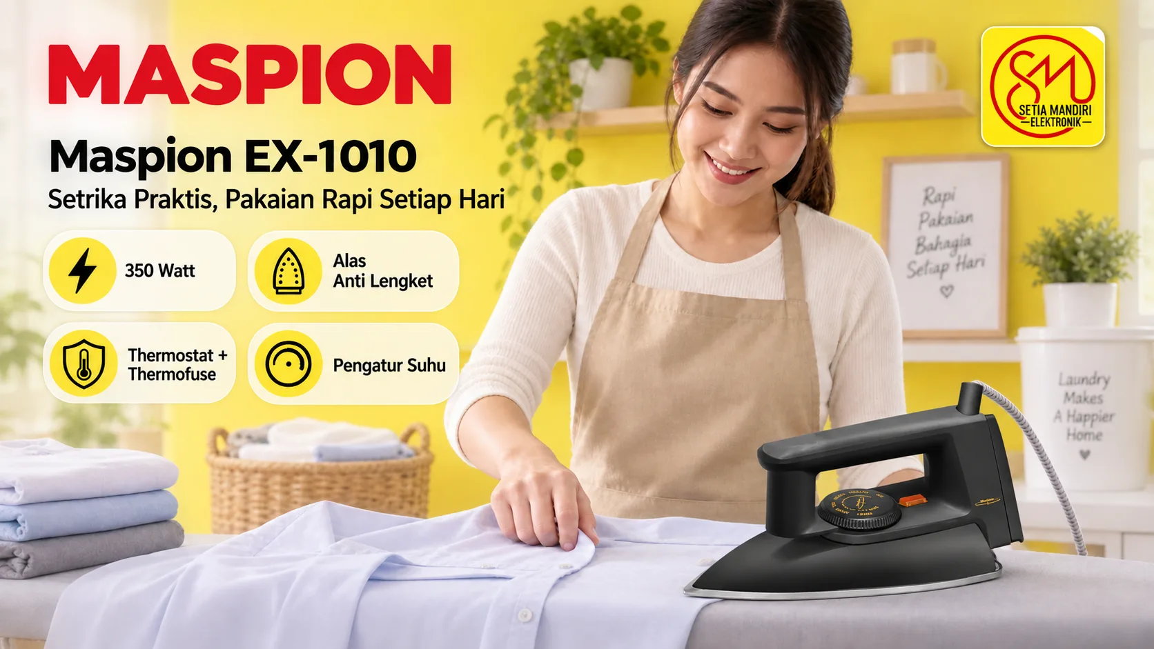 setrika Maspion EX-1010