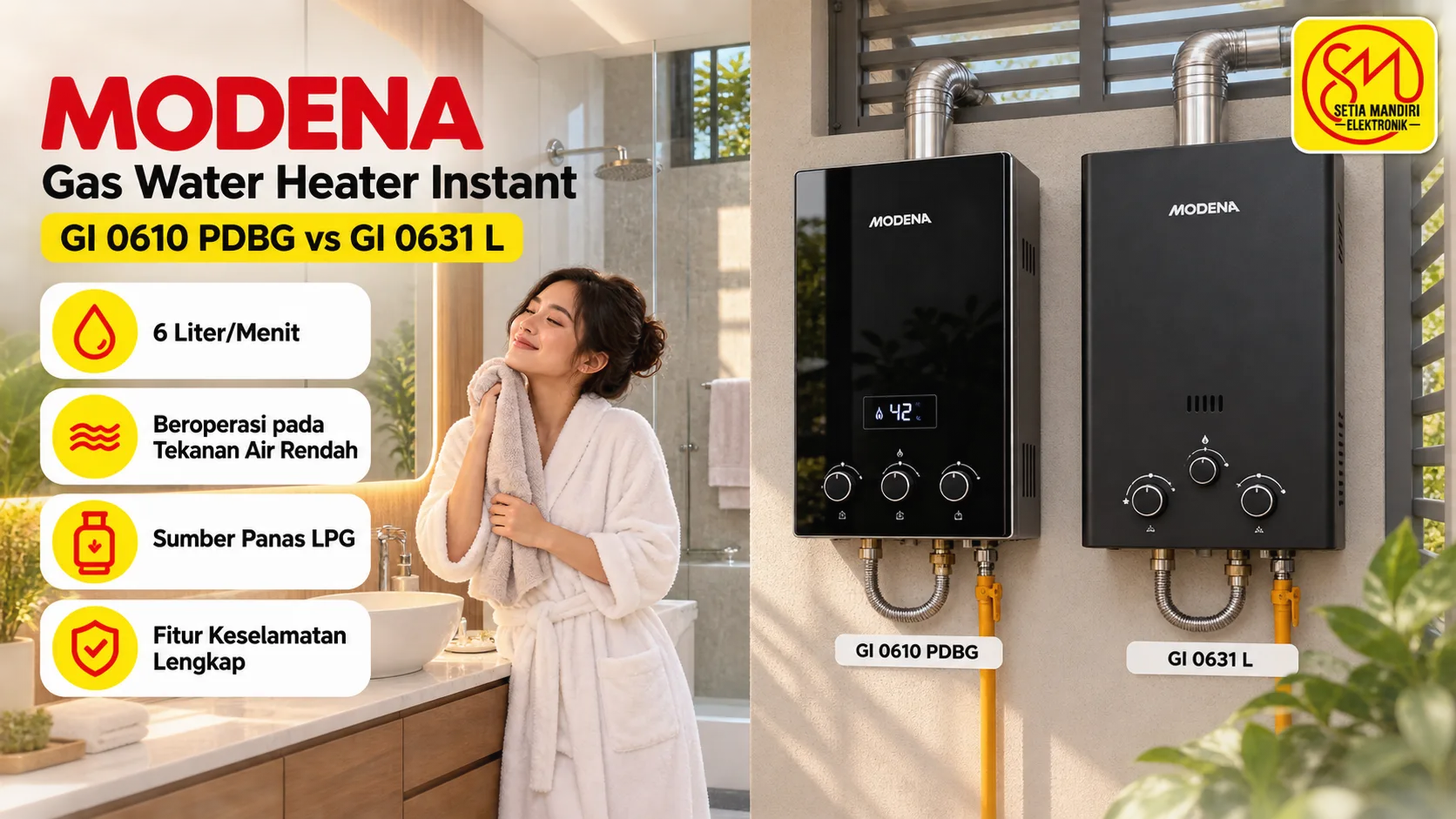 MODENA GI 0610 PDBG vs GI 0631 L
