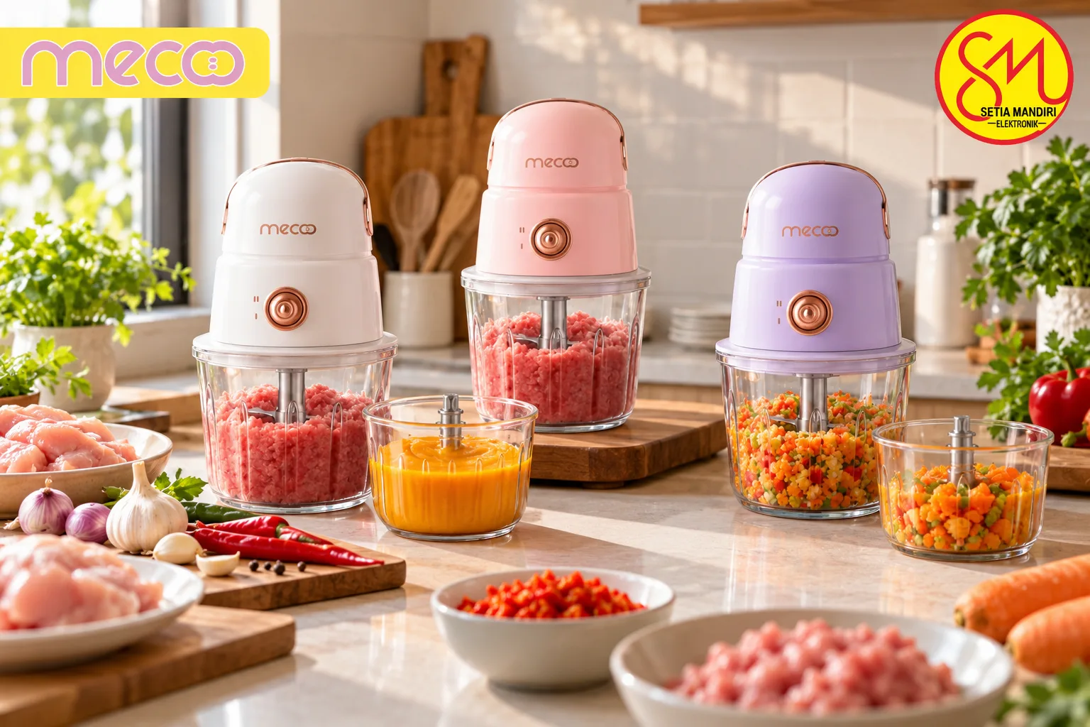 Mecoo Most Aesthetic Chopper 2-in-1