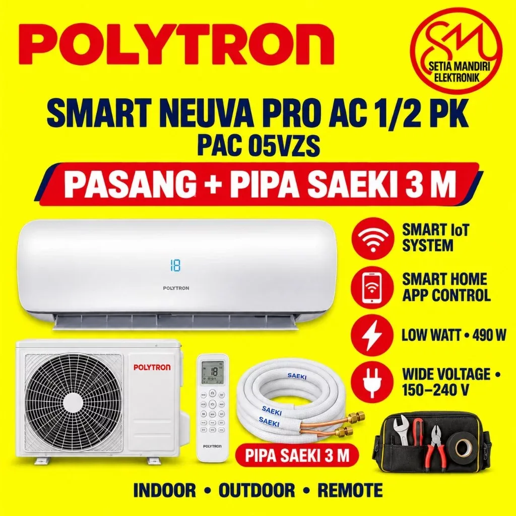 AC POLYTRON 0.5PK SMART Neuva Pro 1/2 0.5 PK PAC 05VZS