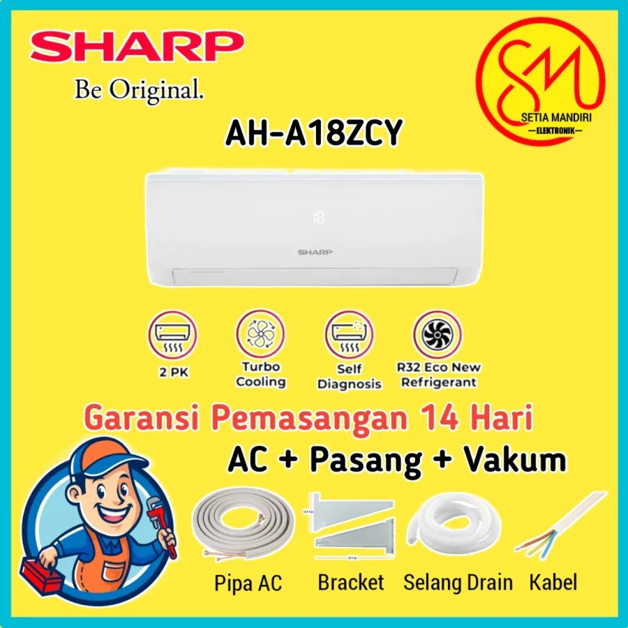 AC Sharp AH-A18ZCY / 18 ZCY / 18ZCY AC Split 2 PK Standard