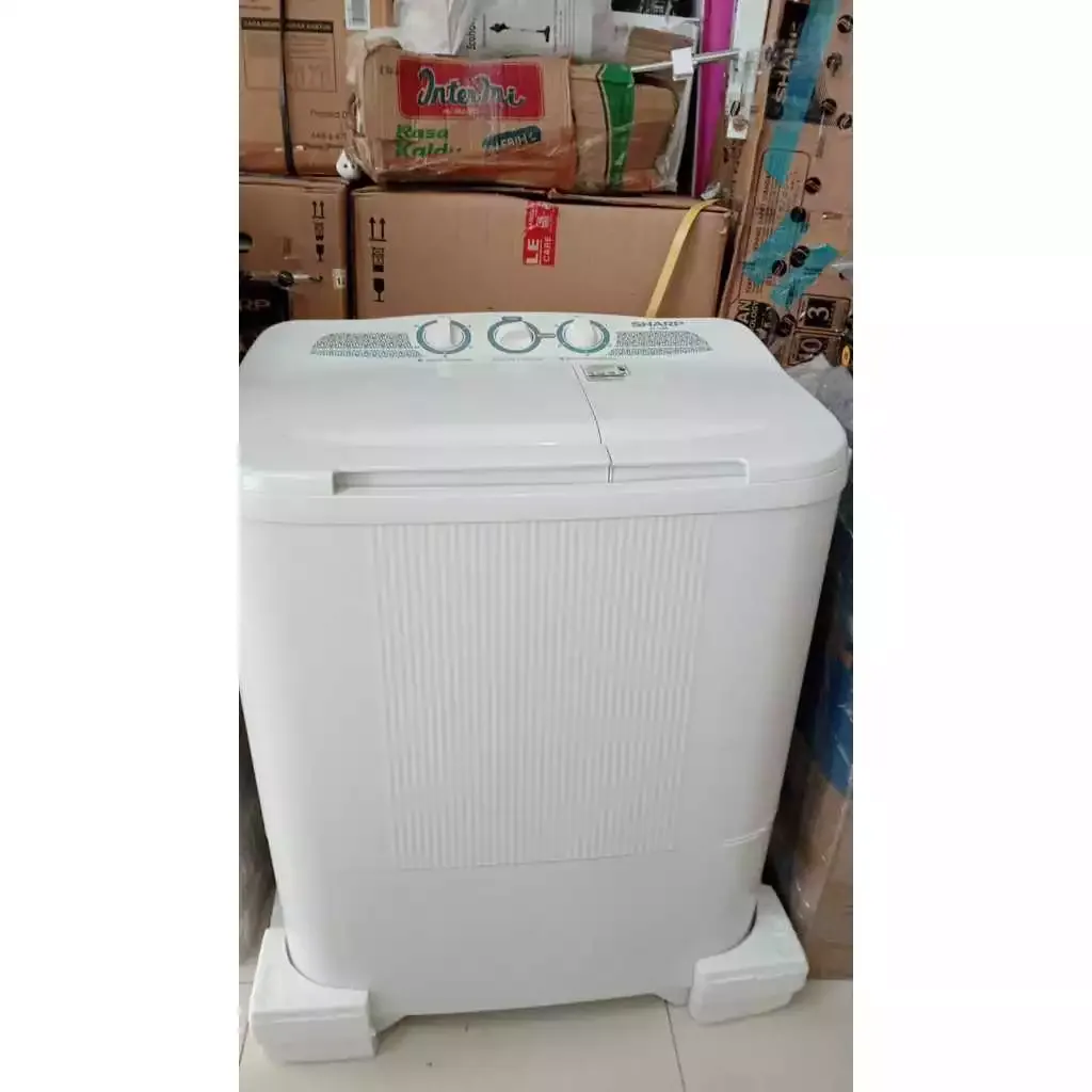 Mesin Cuci 1 / 2 Tabung Barang Riject - BERFUNGSI NORMAL