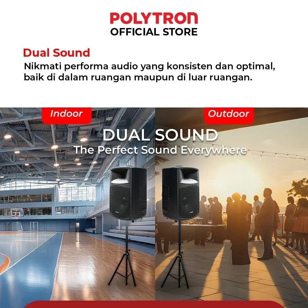 POLYTRON Speaker Aktif Portable PAS PRO 15GP3