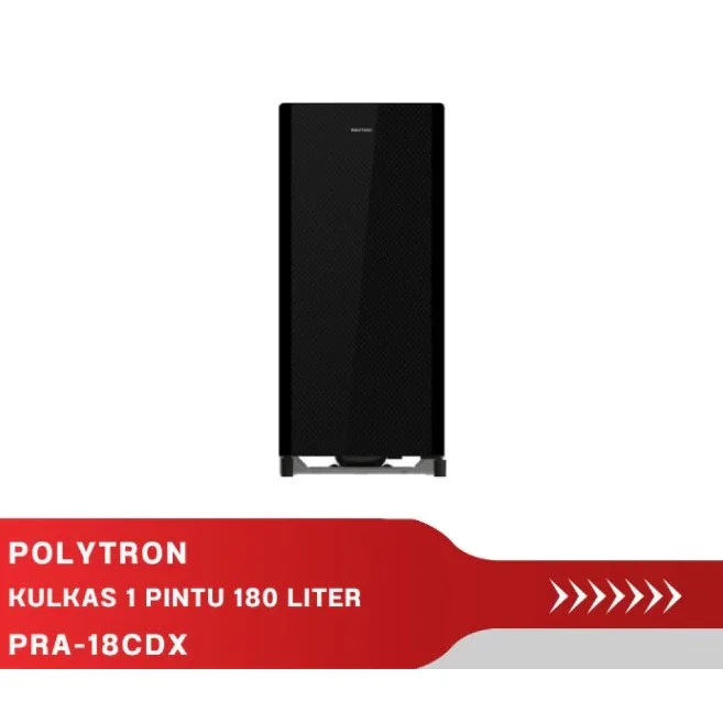 KULKAS 1 PINTU POLYTRON 180 LITER PRA-18CDX / PRA 18DRD