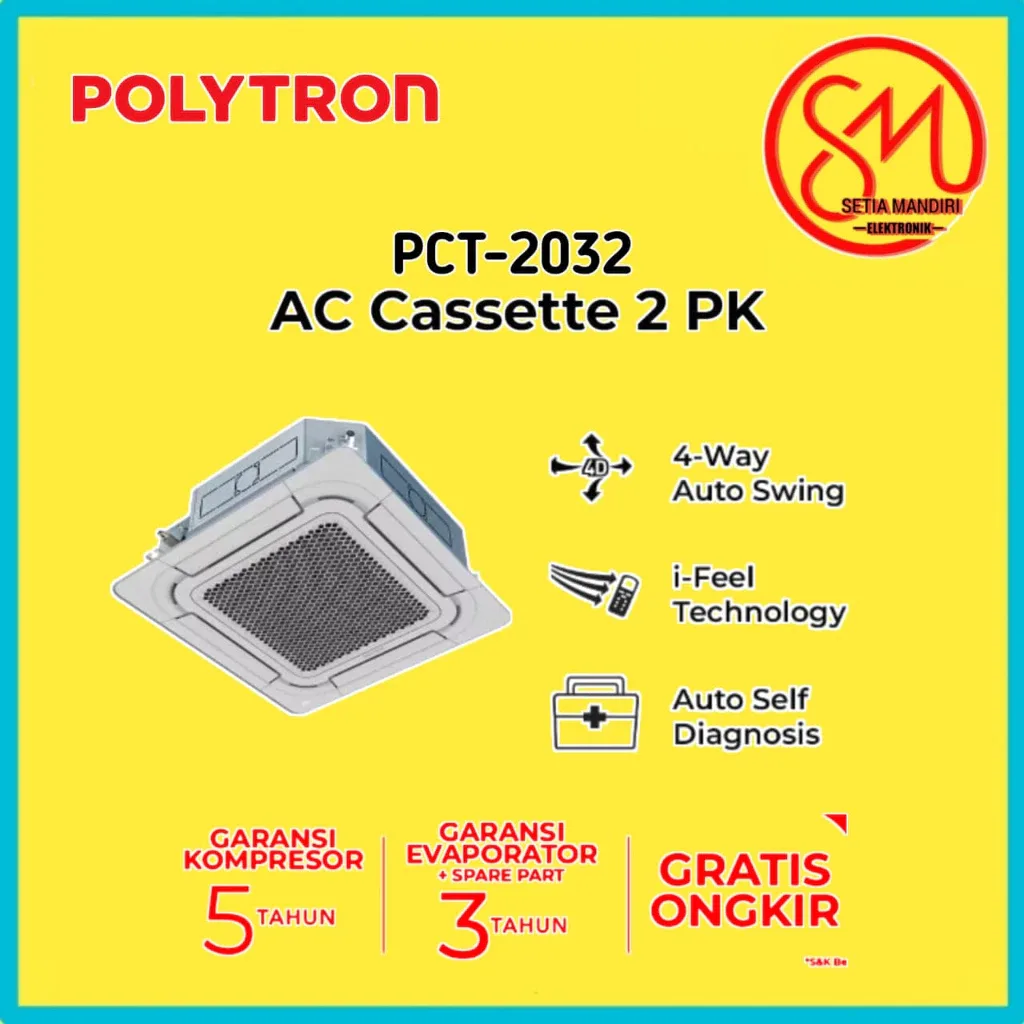 Polytron AC Cassette PCT 2032 [2PK] / PCT 3032 [3PK] / PCT 5032 [5PK]