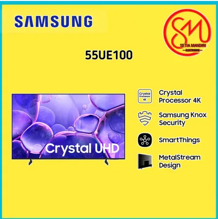 SAMSUNG 55UE100 4K SMART TV 55 INCH | SAMSUNG UA55ue100 CRYSTAL UHD