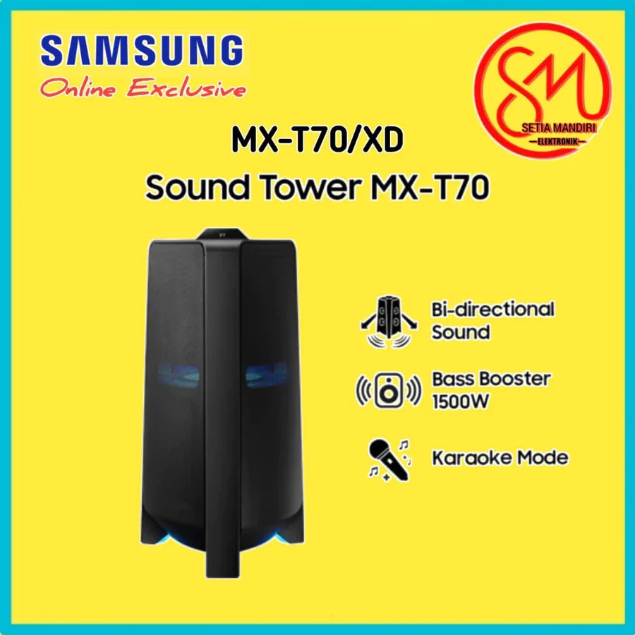 SAMSUNG MX-T70/XD I MX-T50/XD Giga Party Audio Central Panam Elektronik
